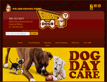 Tablet Screenshot of gilbertdogs.com